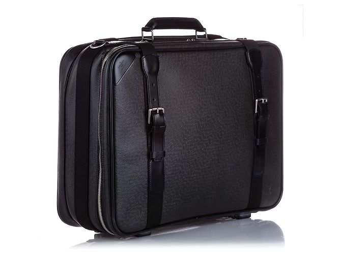 Satellite Louis Vuitton Taiga nero 53 - vista 2