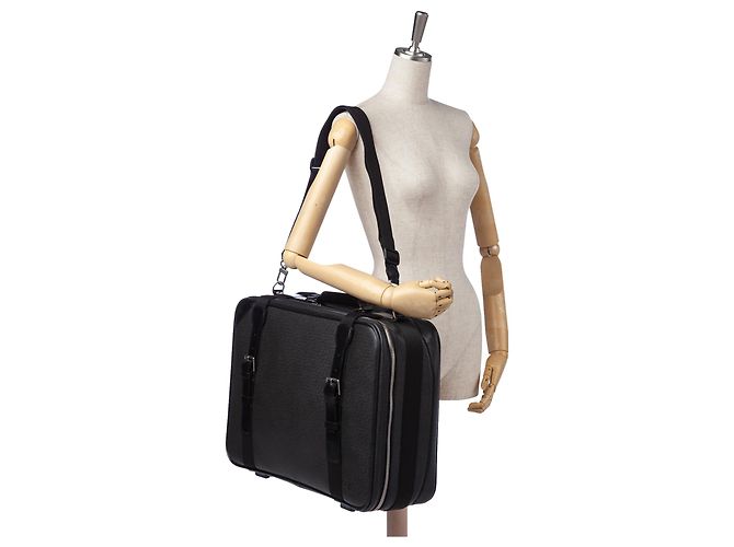 Satellite Louis Vuitton Taiga nero 53 - vista 7