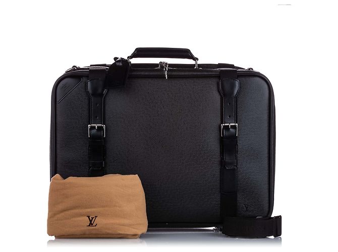 Satellite Louis Vuitton Taiga nero 53 - vista 8