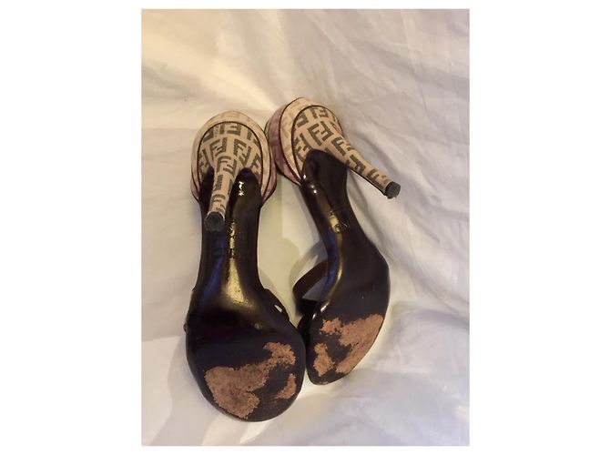 Tacones fendi zucca - vista 5