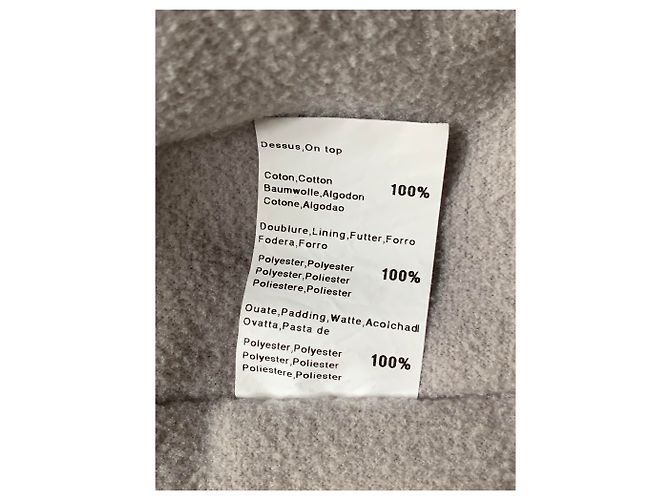 Kenzo Parka Prince de Galles Gris anthracite - vue 5