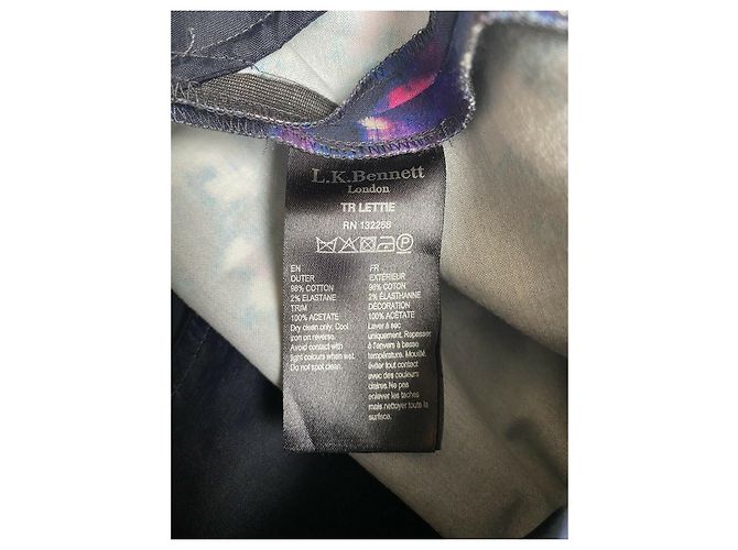 Pantalones LK Bennett Lettie Multicolor Azul oscuro - vista 5