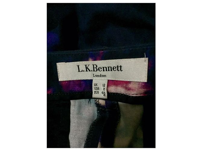 Pantalones LK Bennett Lettie Multicolor Azul oscuro - vista 6