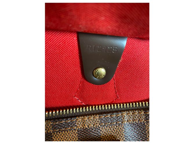 Louis Vuitton Speedy 35 damier ebene Marrone - vista 8