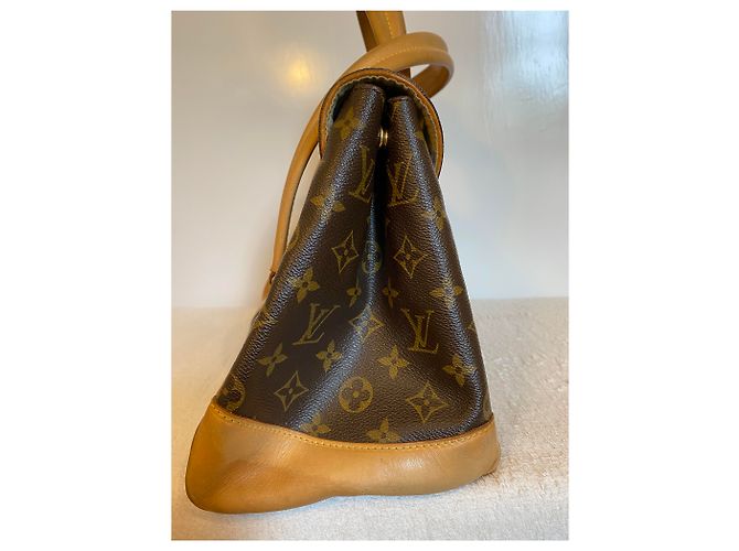 Borsa a tracolla Louis Vuitton Beverly GM Marrone - vista 4