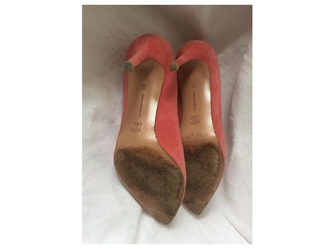 Gianvito Rossi Decolleté Gianvito Ross in camoscio Rosa - vista 2