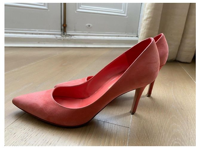 Gianvito Rossi Decolleté Gianvito Ross in camoscio Rosa - vista 4