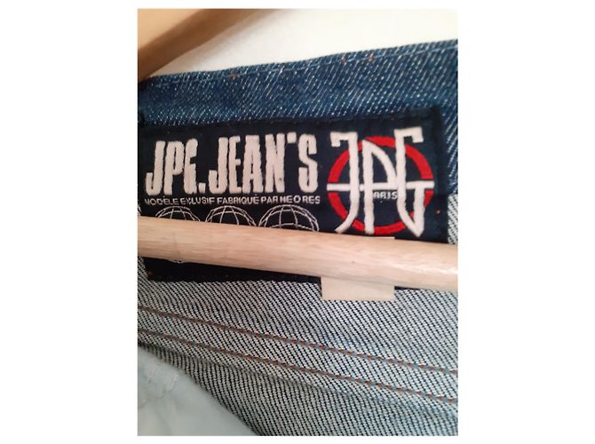 Jean Paul Gaultier Jeans Mix Azul Algodón - vista 3