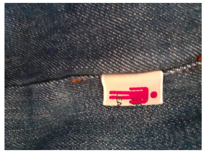 Jean Paul Gaultier Jeans Mix Azul Algodón - vista 5