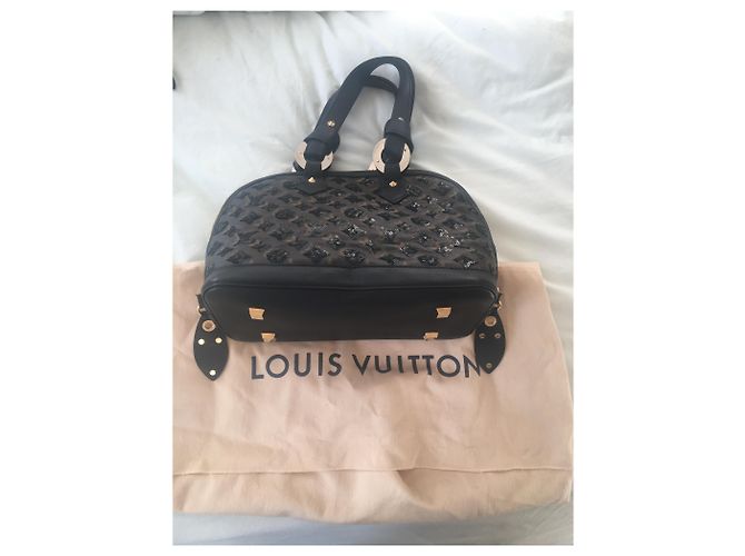 Bolso Louis Vuitton Alma Eclipse Marrón Oscuro Cuero - vista 5