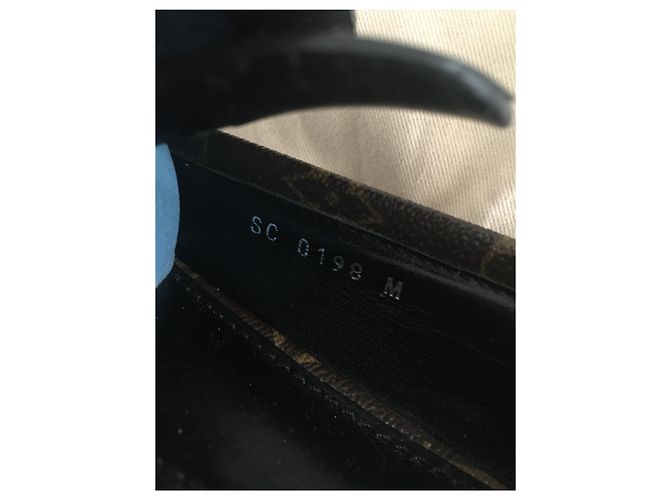 Louis Vuitton Leder Ballerinas Dunkelbraun Größe 38 - Ansicht 5