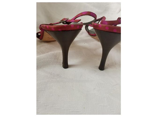 Sandali Kate Spade con pois Rosa Rosso - vista 4