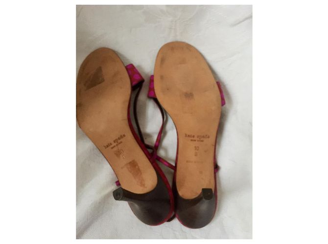 Sandali Kate Spade con pois Rosa Rosso - vista 5