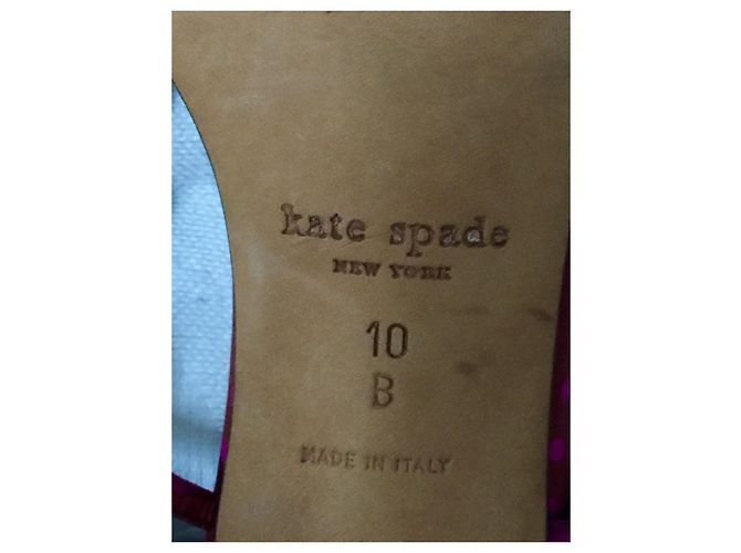 Sandali Kate Spade con pois Rosa Rosso - vista 6