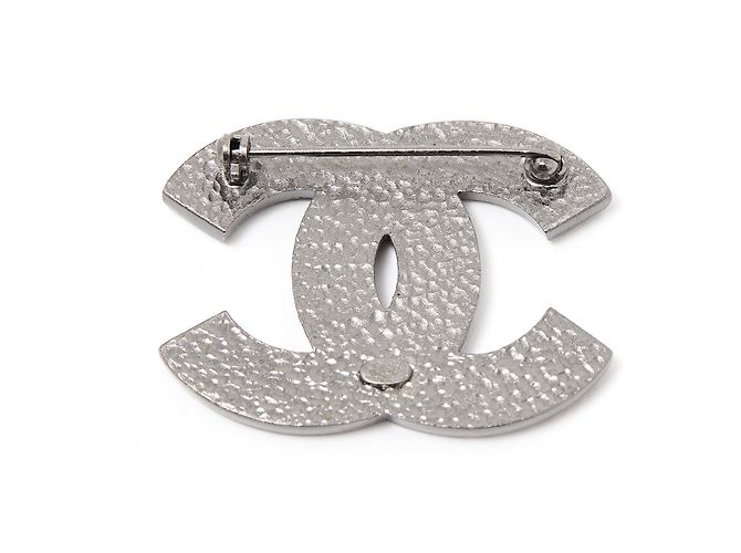 Chanel CC SCHWARZWEISS Silber - Ansicht 3