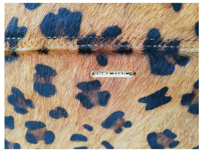 Borsa a mano One step in pelle leopardata Stampa leopardo - vista 10