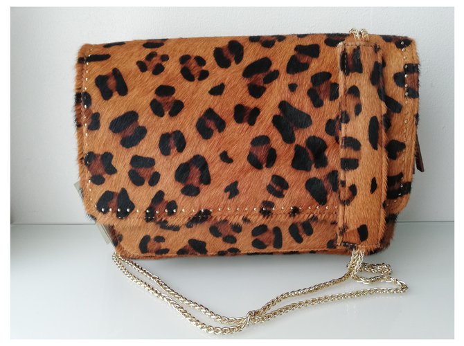 Borsa a mano One step in pelle leopardata Stampa leopardo - vista 15