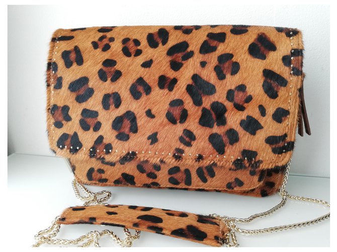 Borsa a mano One step in pelle leopardata Stampa leopardo - vista 16