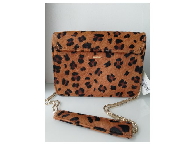 Borsa a mano One step in pelle leopardata Stampa leopardo - vista 2