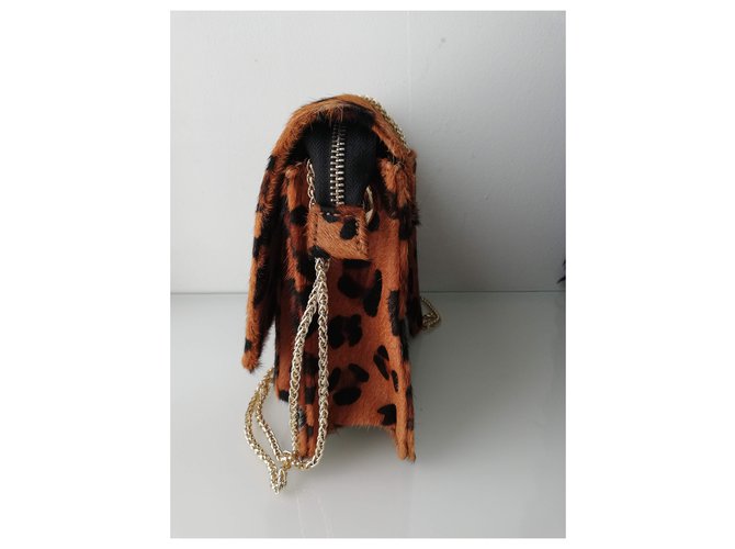 Borsa a mano One step in pelle leopardata Stampa leopardo - vista 5