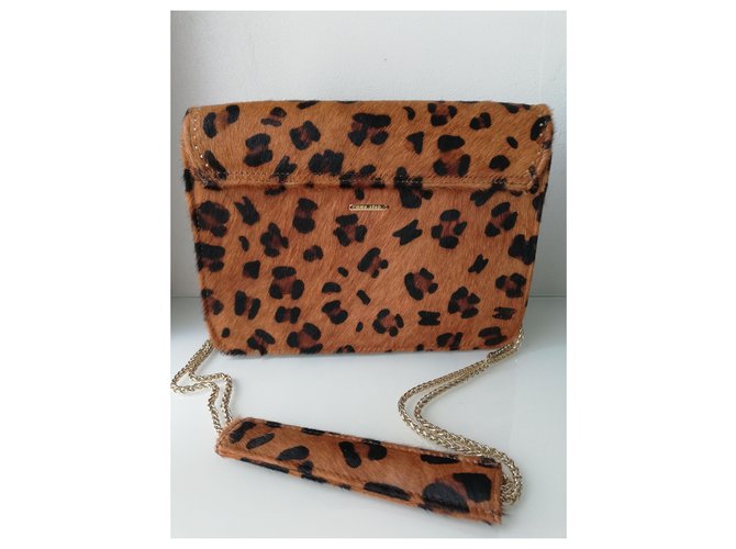 Borsa a mano One step in pelle leopardata Stampa leopardo - vista 6