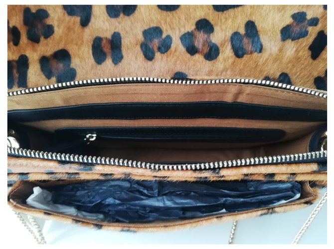 Borsa a mano One step in pelle leopardata Stampa leopardo - vista 7