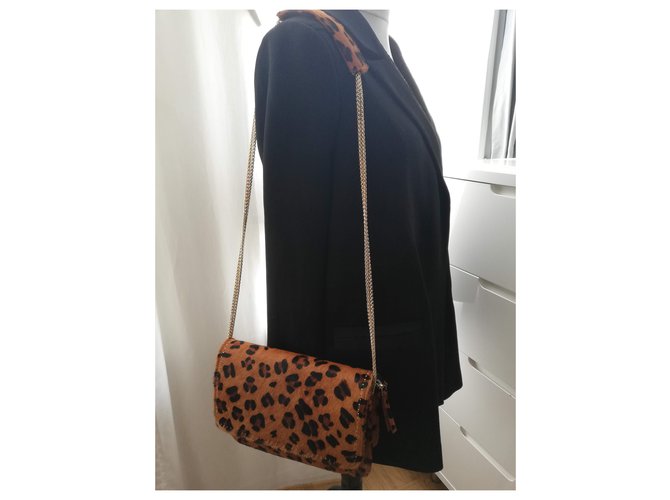 Borsa a mano One step in pelle leopardata Stampa leopardo - vista 9