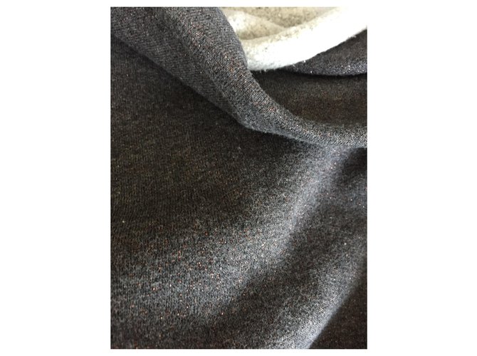 Übergroßes Pulloverkleid von Cacharel Anthrazitgrau - Ansicht 6