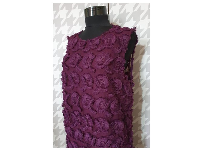Vestido Samsoe & Samsoe Mayer de encaje morado Púrpura - vista 4