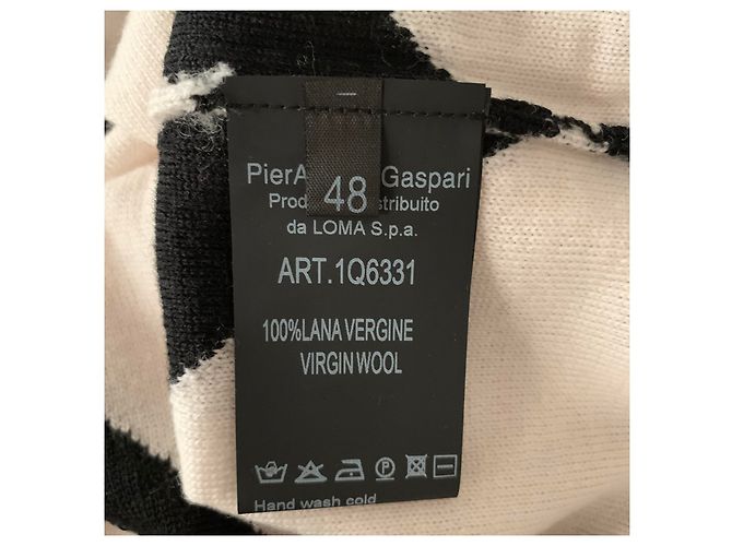 Pier Antonio Gaspari Geometrisches Wollstrickkleid Mehrfarben - Ansicht 6