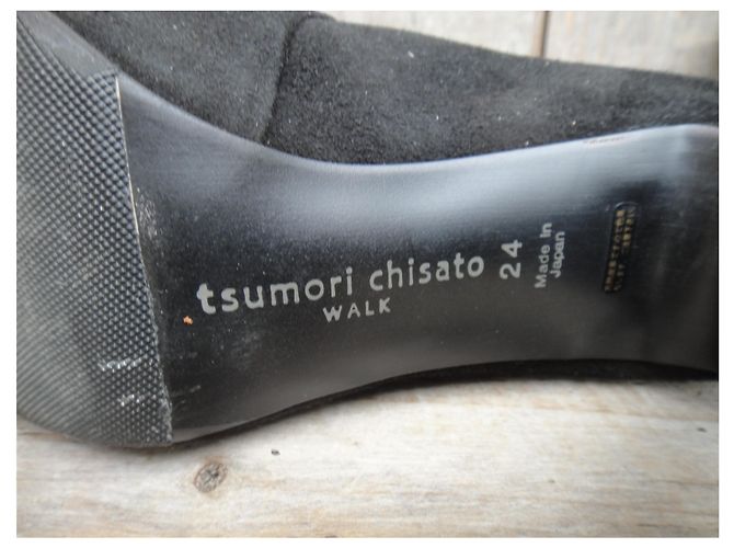 niedrige Stiefel Tsumori Chisato p 38 Schwarz - Ansicht 6