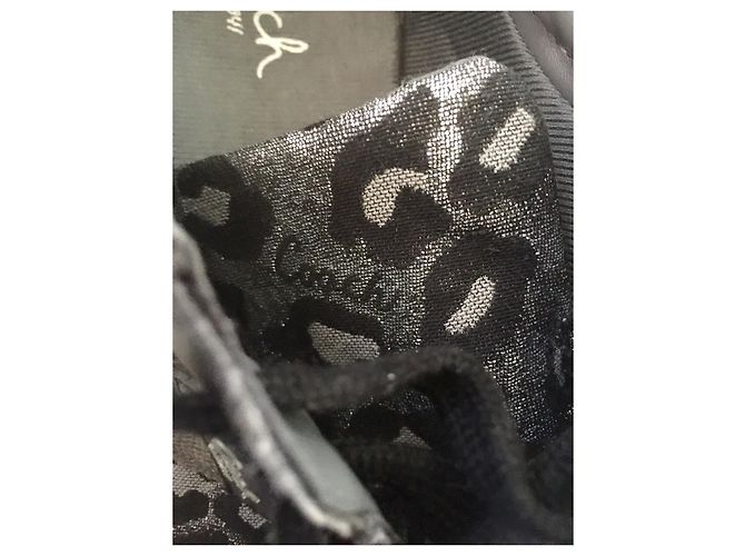 Coast Sneakers Coach Kinsley argento e nere Nero - vista 5