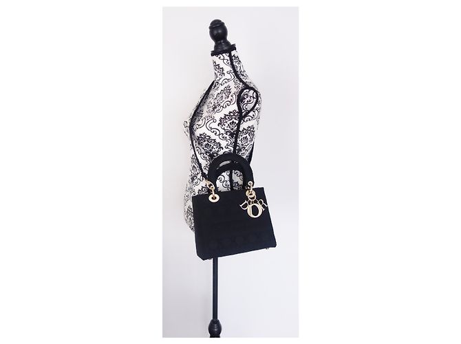 Lady Dior Dior SAC LADY D-LITE MEDIUM - vue 3