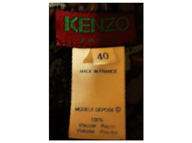 camicetta KENZO taglia 40 ottimo stato Multicolore - vista 3