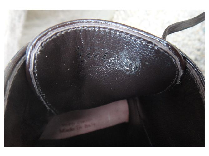 Dolce & Gabbana P Derbys 39 Hellbraun - Ansicht 3