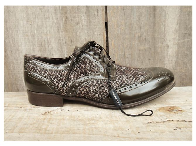 Dolce & Gabbana P Derbys 39 Hellbraun - Ansicht 4