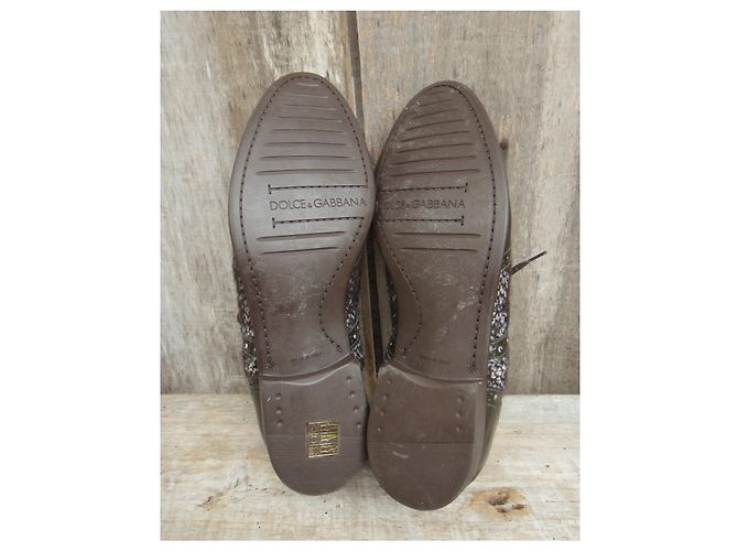 Dolce & Gabbana P Derbys 39 Hellbraun - Ansicht 8