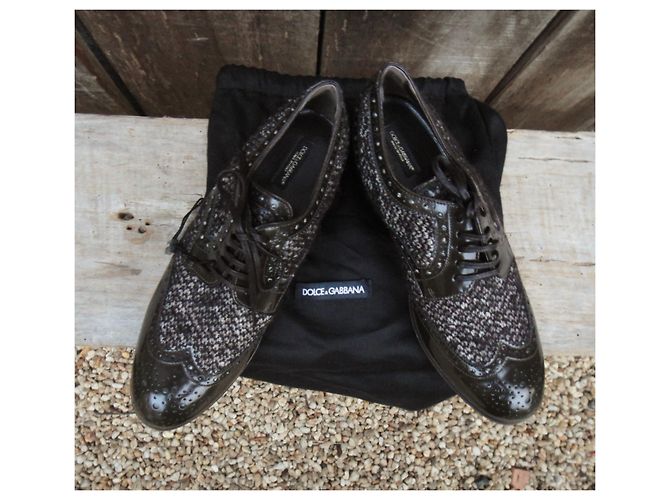 Dolce & Gabbana P Derbys 39 Hellbraun - Ansicht 9
