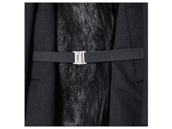 Marni PIEL DE CABRA GRIS OSCURO FR38 Gris antracita - vista 4