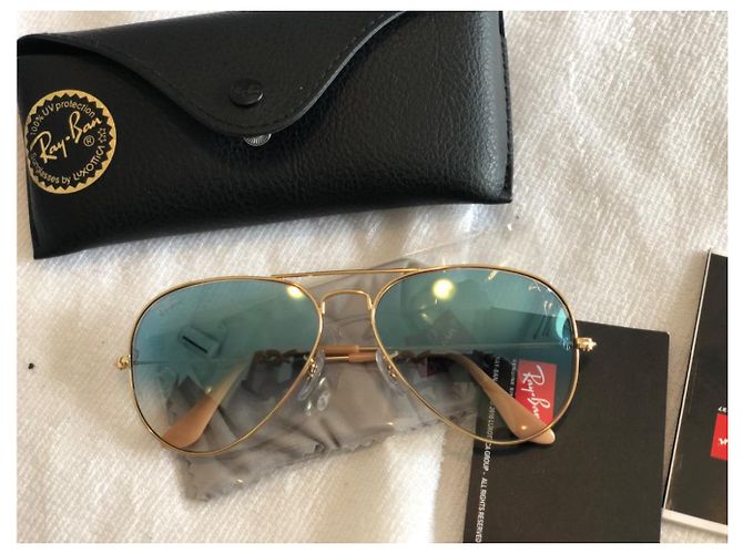 Óculos de sol Ray-Ban Blue Aviator - vista 4