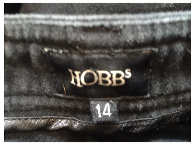Pantalones de algodón negros Hobbs - vista 3