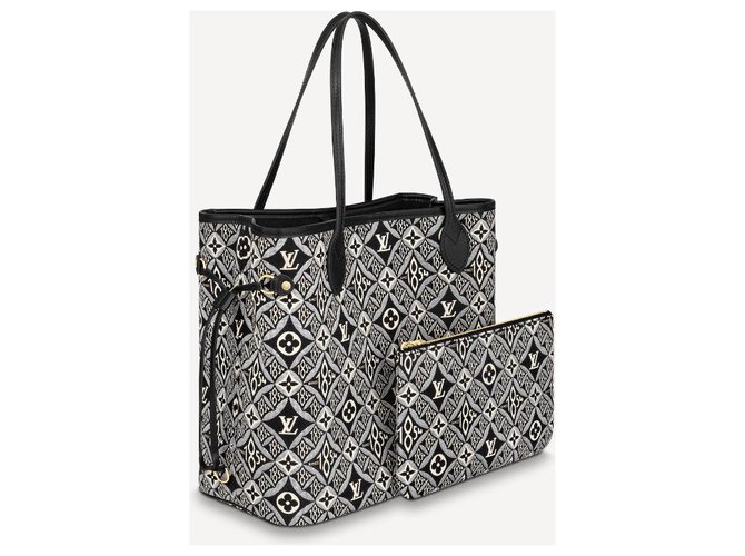 Louis Vuitton LV Neverfull nuovo Grigio - vista 3