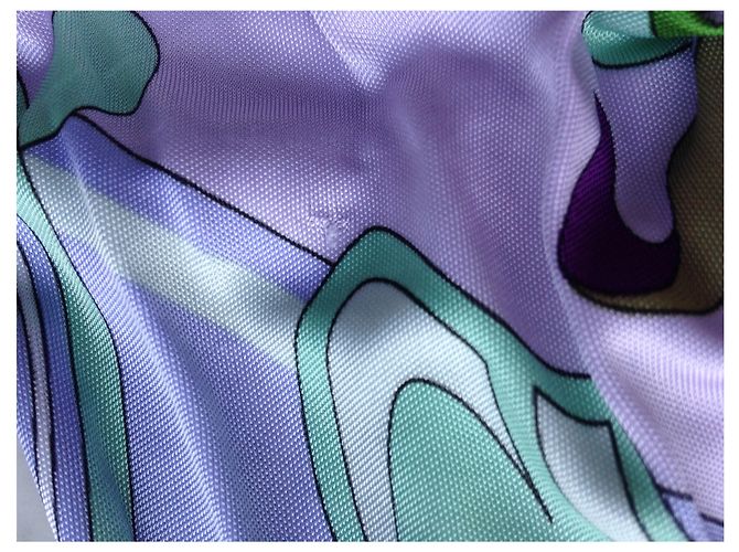 Mini abito in viscosa multicolore Emilio Pucci - vista 5