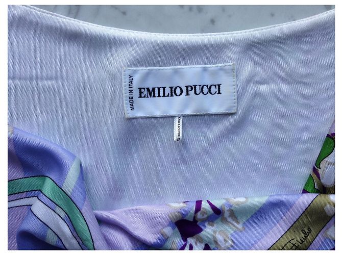 Mini abito in viscosa multicolore Emilio Pucci - vista 6