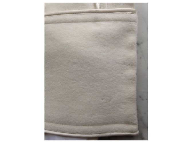 Abrigo Salvatore Ferragamo de cachemir crema Crudo - vista 5