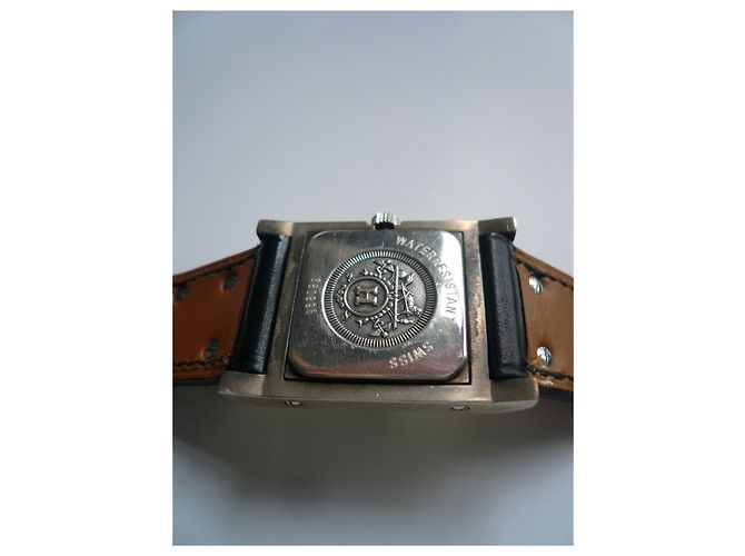 Hermès Reloj HERMES Médor en excelente estado Negro - vista 11