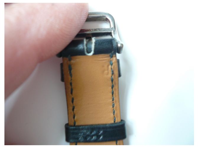 Hermès Reloj HERMES Médor en excelente estado Negro - vista 12