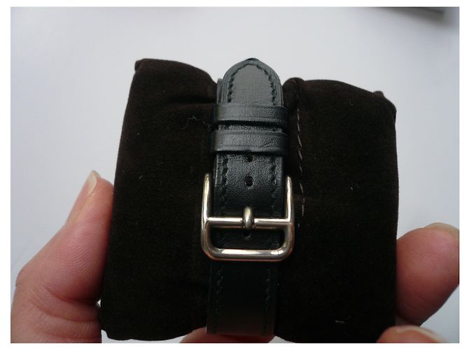Hermès Reloj HERMES Médor en excelente estado Negro - vista 3