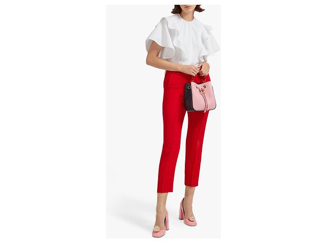 Blusa Mulberry Veronica de algodón blanco - vista 5