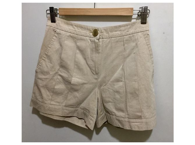 Shorts Blumarine de algodón beige - vista 6